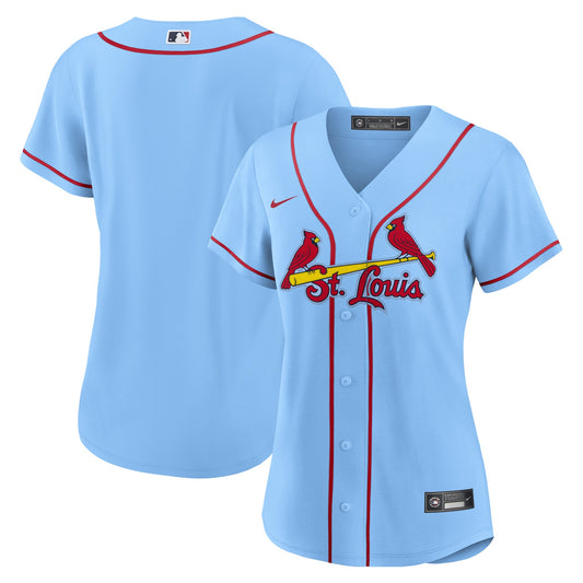 St. Louis Cardinals Nike Women's Alternate Replica Team Jersey - Light Blue