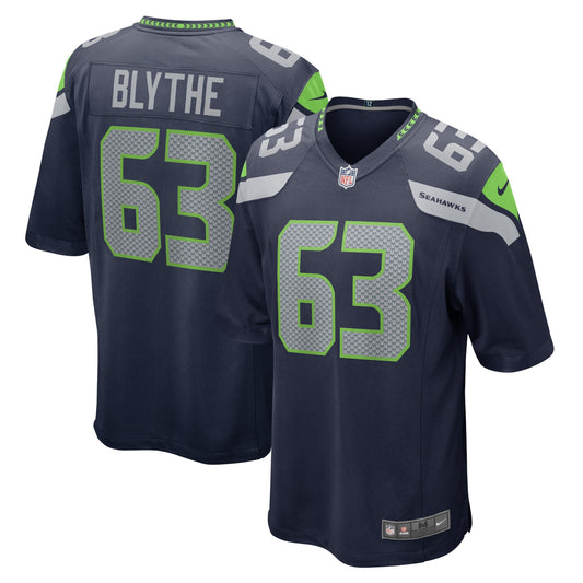 Austin Blythe Seattle Seahawks Nike Game Jersey - College Navy